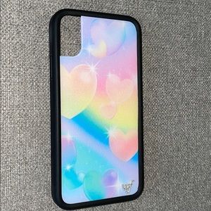 Multi Colored Heart Phone Case for iPhone X/XS